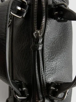 Mini-Tragetasche im Used-Look