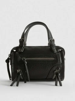 Mini-Tragetasche im Used-Look