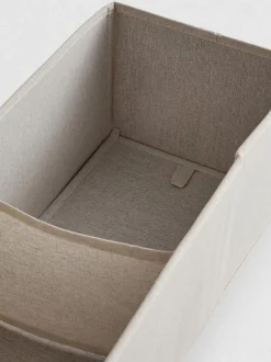 Mittelgroße Aufbewahrungsbox aus Stoff