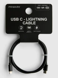 1 m Lightning auf USB C-Kabel