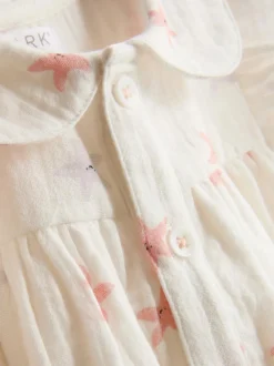 0–18 Monate | Bluse und Pluderhose mit Sterngrafik für Neugeborene