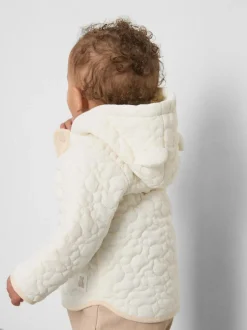 0–18 Monate | Gesteppte Bären-Jacke für Neugeborene