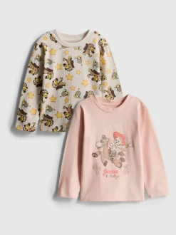 0–18 Monate | Langarmshirts für Neugeborene, 2er-Pack