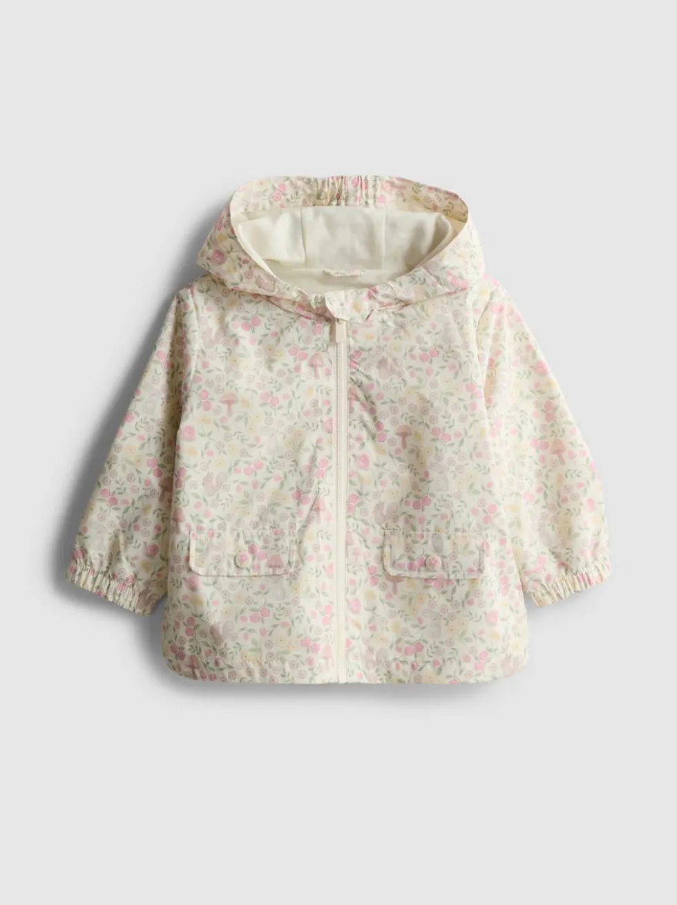 0–18 Monate | Regenjacke mit Reißverschluss für Neugeborene