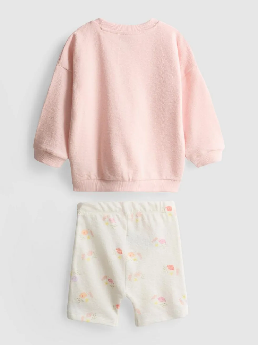 0–18 Monate | Sweatshirt und Shorts im Set für Neugeborene