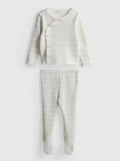 0–18 Monate | Wickeltop und Leggings mit hohem Baumwollanteil für Neugeborene