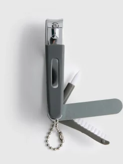 Nagelpflege-Set am Schlüsselanhänger für Herren