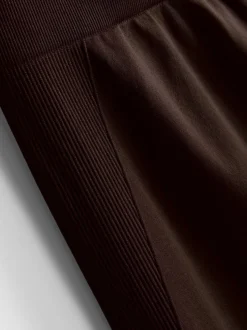 Nahtlose Activewear-Leggings mit hohem Bund