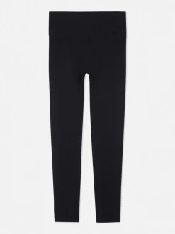 Nahtlose Leggings mit hohem Bund