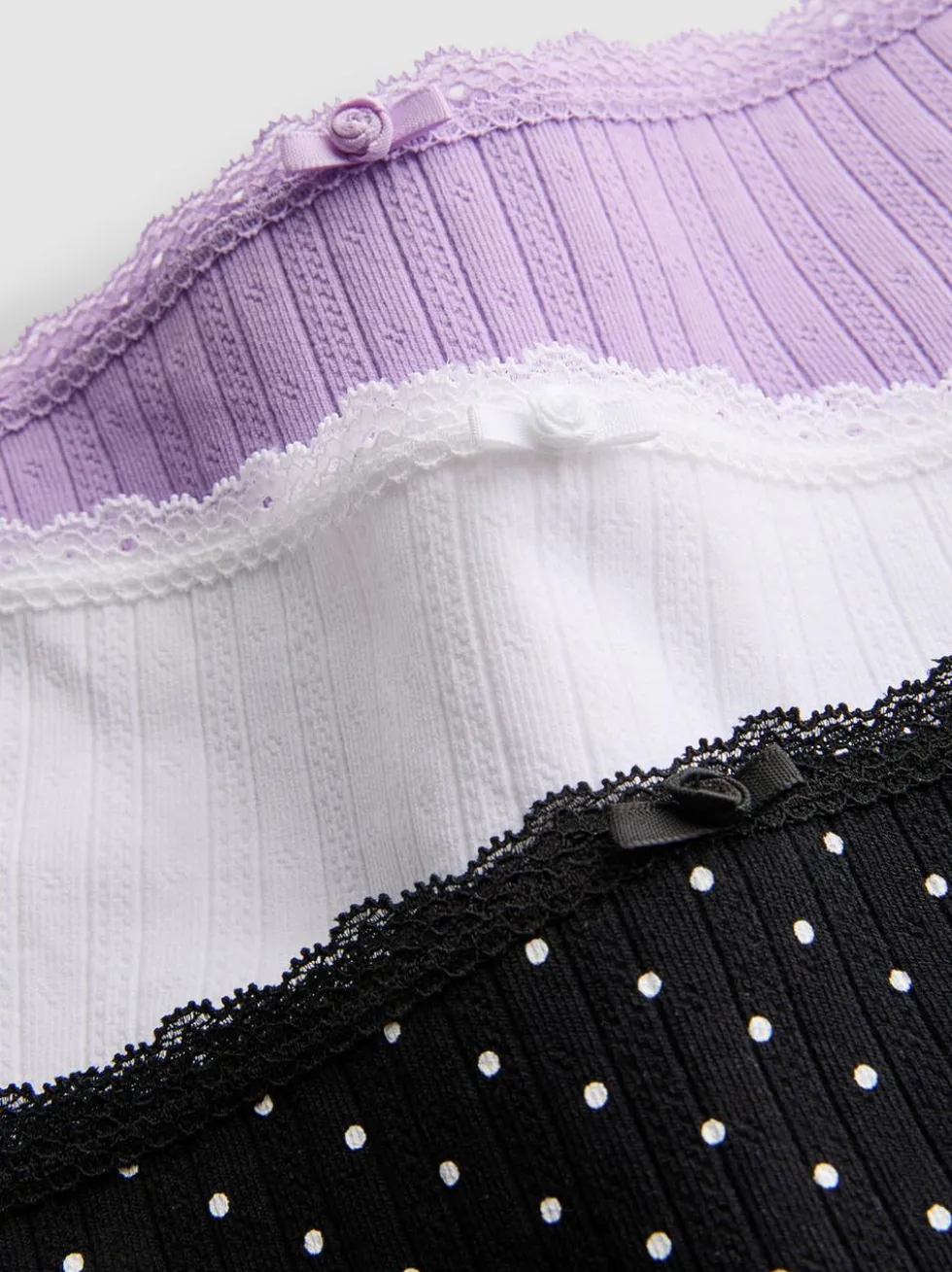 Nahtlose Mini-Pantys, 3er-Pack