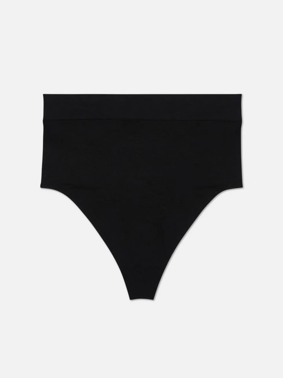 Nahtloser, figurformender Tanga mit hohem Bund