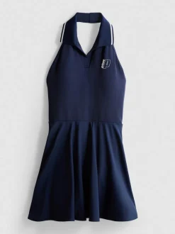 Nahtloses „Prince“ Mini-Tenniskleid
