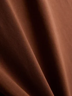 Neckholder-Top mit hohem Baumwollanteil