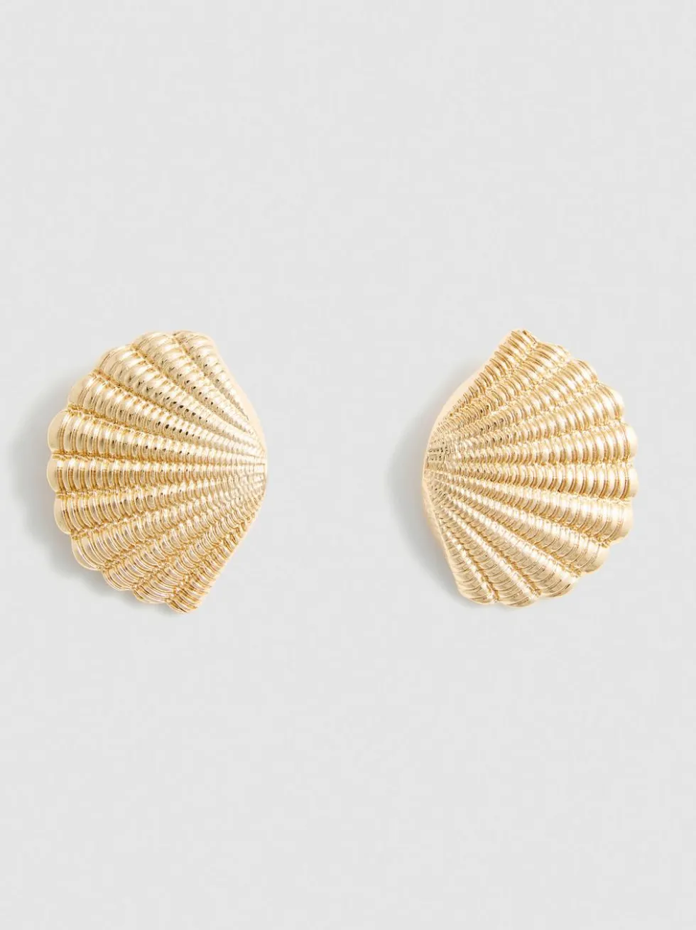 Ohrstecker in Muschelform