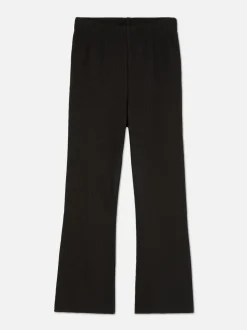 Ottoman-Leggings mit ausgestelltem Bein