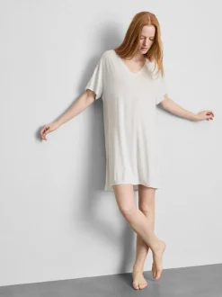 Oversized-Schlafshirt mit hohem Modalanteil