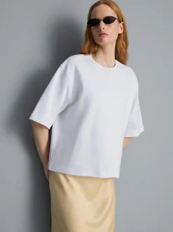 Oversized-T-Shirt aus Baumwolle