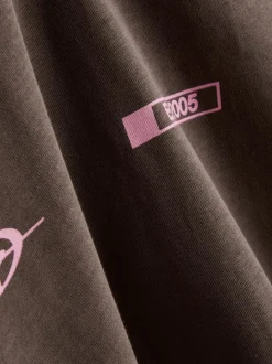 Oversized-T-Shirt mit Grafik