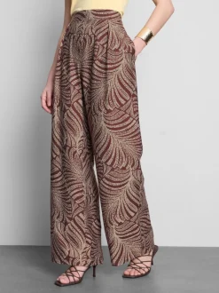 Palazzo-Hose mit Print