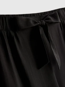 Palazzo-Hose mit Schleife