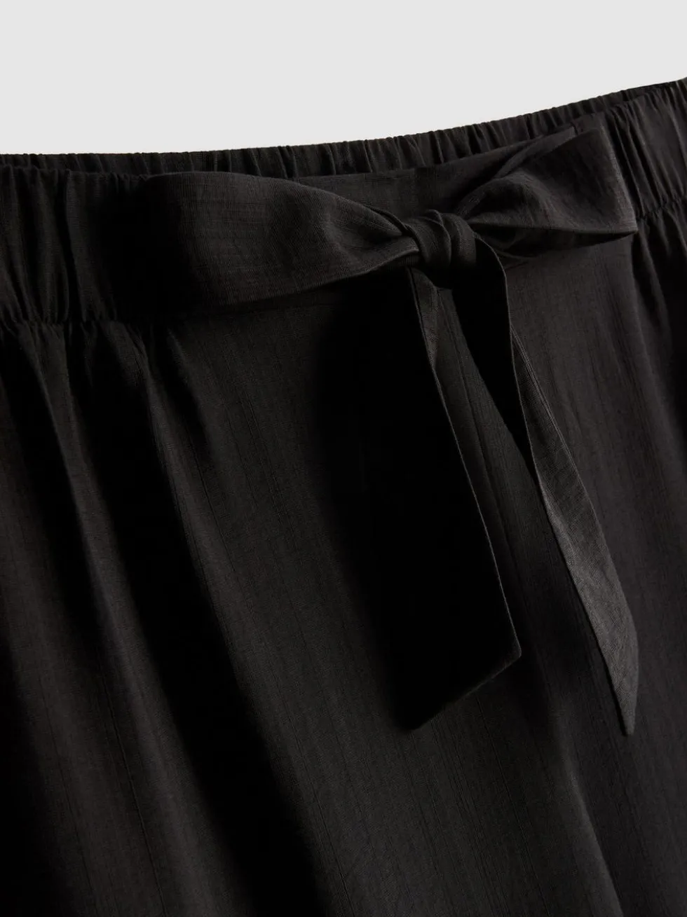 Palazzo-Hose mit Schleife