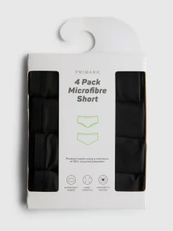 Pantys aus Mikrofaser, 4er-Pack