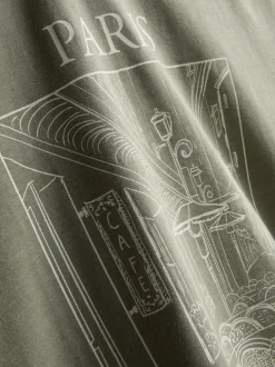 „Paris“ T-Shirt mit Grafik