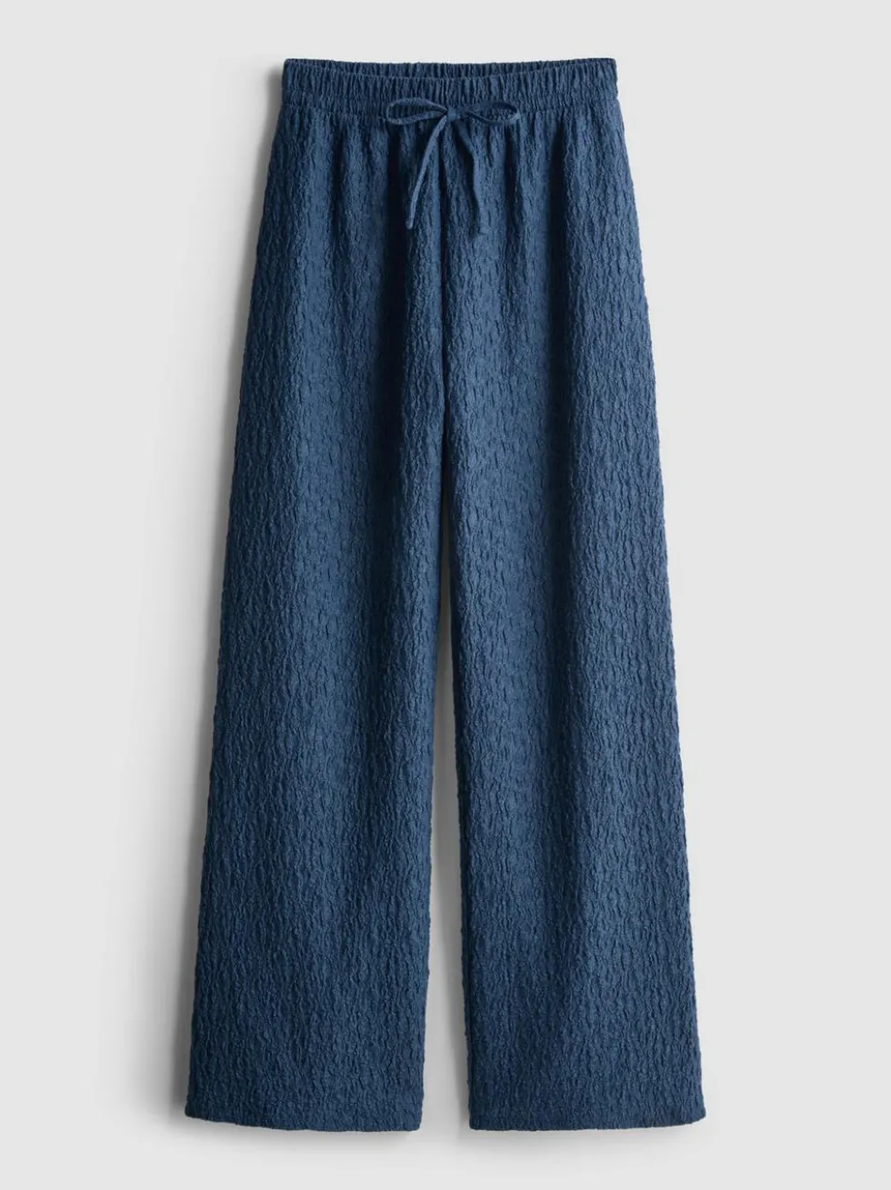 „Paula Echevarría“ Hose in Knitteroptik mit weitem Bein