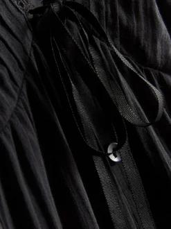 „Paula Echevarría“ Minikleid mit Spitzenbesatz und Rüschen