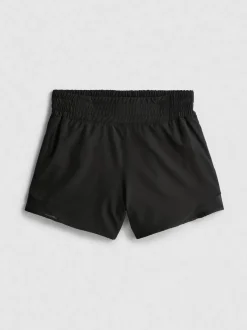 Performance-Shorts mit Netzeinsätzen