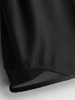 Performance-Shorts mit Netzeinsätzen