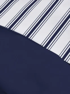 Pflegeleichtes Bettwäscheset mit Streifen