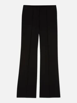 Ponté-Leggings mit mittlerer Leibhöhe und ausgestelltem Bein