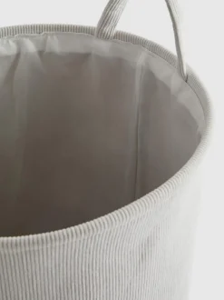 Pop-up-Wäschekorb aus Cord