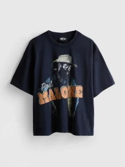 „Post Malone“ Baumwoll-T-Shirt mit Grafik