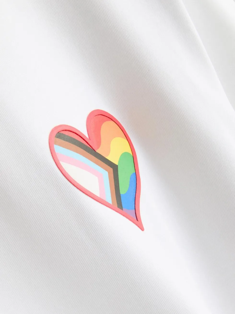 „Pride“ Ringer-T-Shirt aus reiner Baumwolle