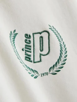 „Prince“ Sweatshirt mit V-Ausschnitt und hohem Baumwollanteil