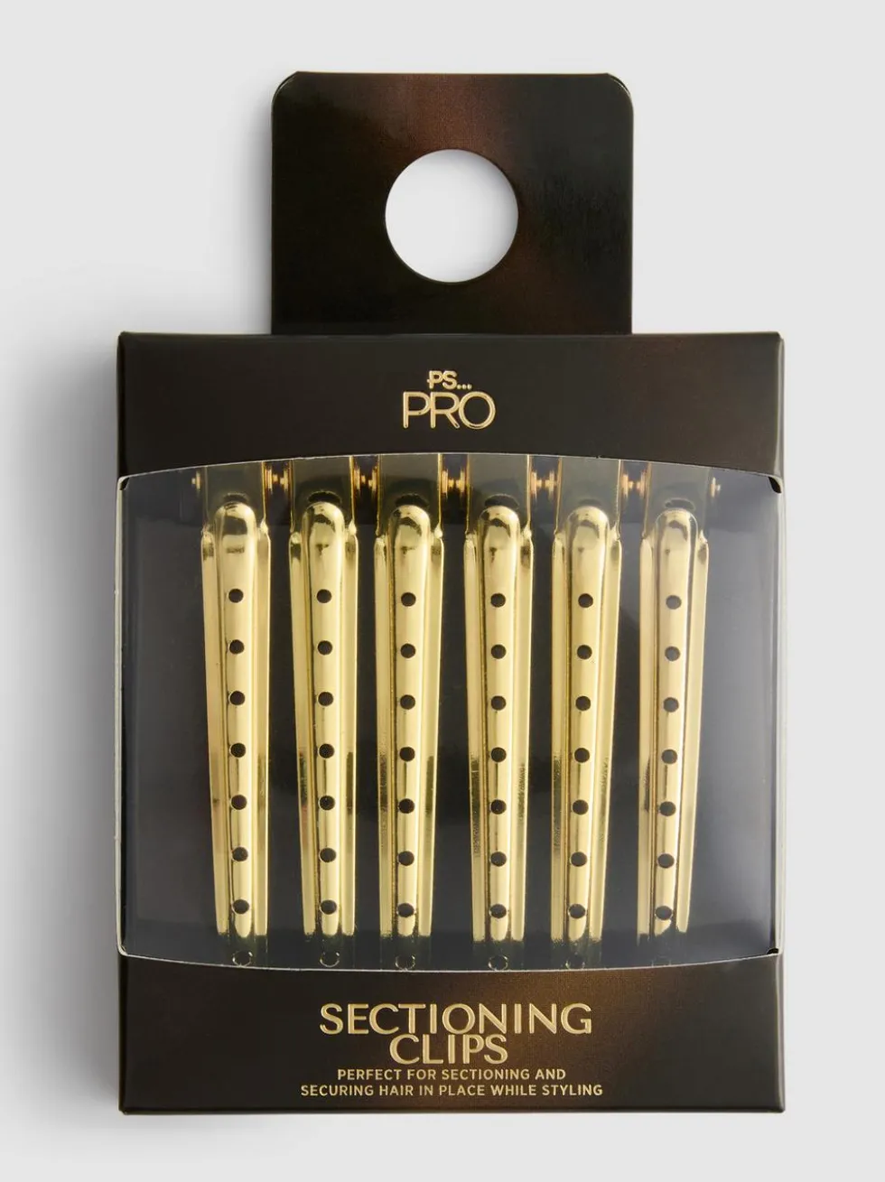 PS… Pro Abteilklammern aus Metall, 6er-Pack