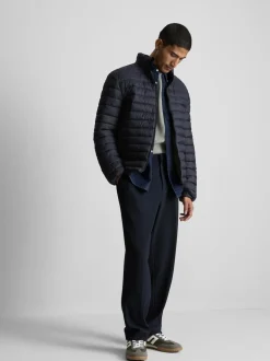 Pufferjacke mit Trichterkragen