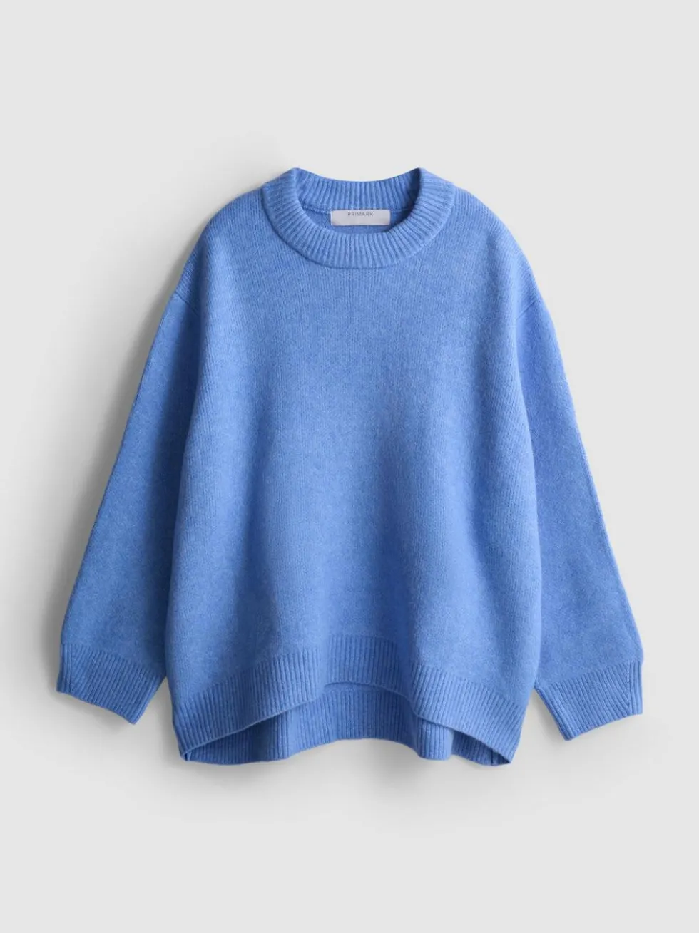 Pullover aus Wollgemisch mit Rundhalsausschnitt im Oversized-Look