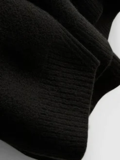 Pullover aus Wollgemisch mit Rundhalsausschnitt im Oversized-Look