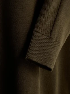 Pullover mit Viertelreißverschluss