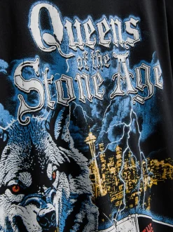 „Queens Of The Stone Age“ T-Shirt mit Grafik
