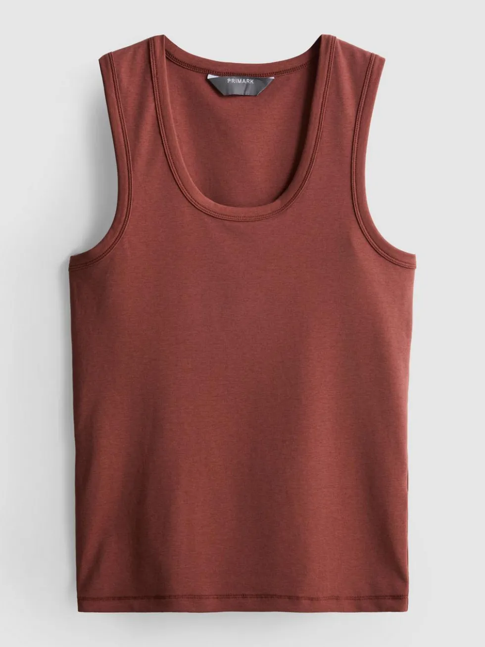 Racerback-Tanktop mit U-Ausschnitt