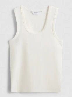Racerback-Tanktop mit U-Ausschnitt