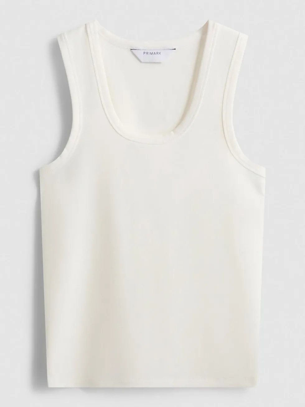 Racerback-Tanktop mit U-Ausschnitt
