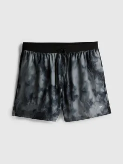 Reflektierende Laufshorts mit Print
