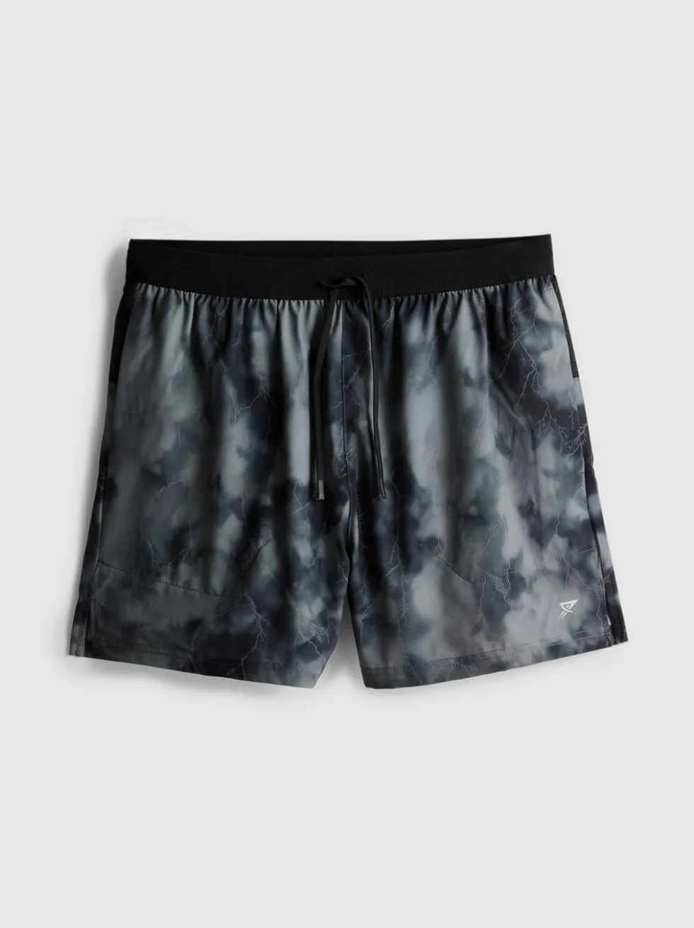 Reflektierende Laufshorts mit Print