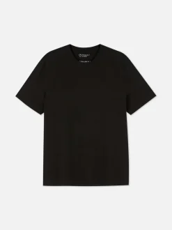 Regular-Fit-T-Shirt mit Rundhalsausschnitt