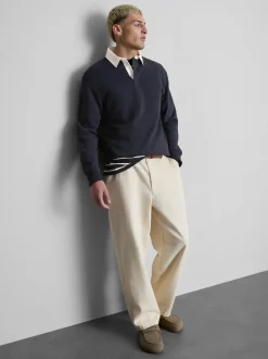 Rugby-Poloshirt mit hohem Baumwollanteil